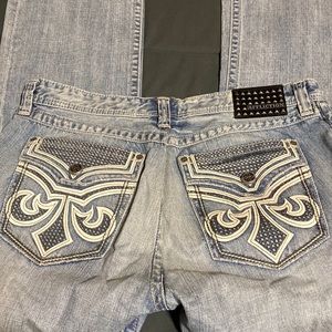 Mens Affliction 38 L jeans